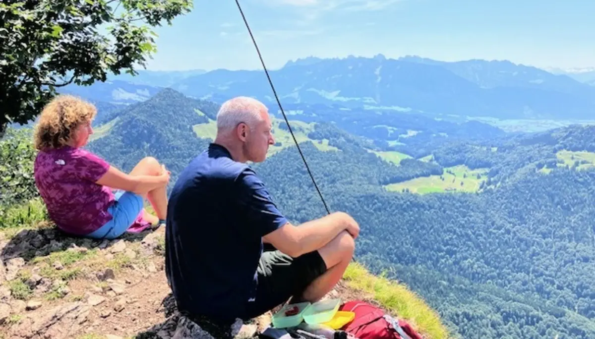 Rast mit Fernsicht auf dem Kitzstein | © Martin Wittmann