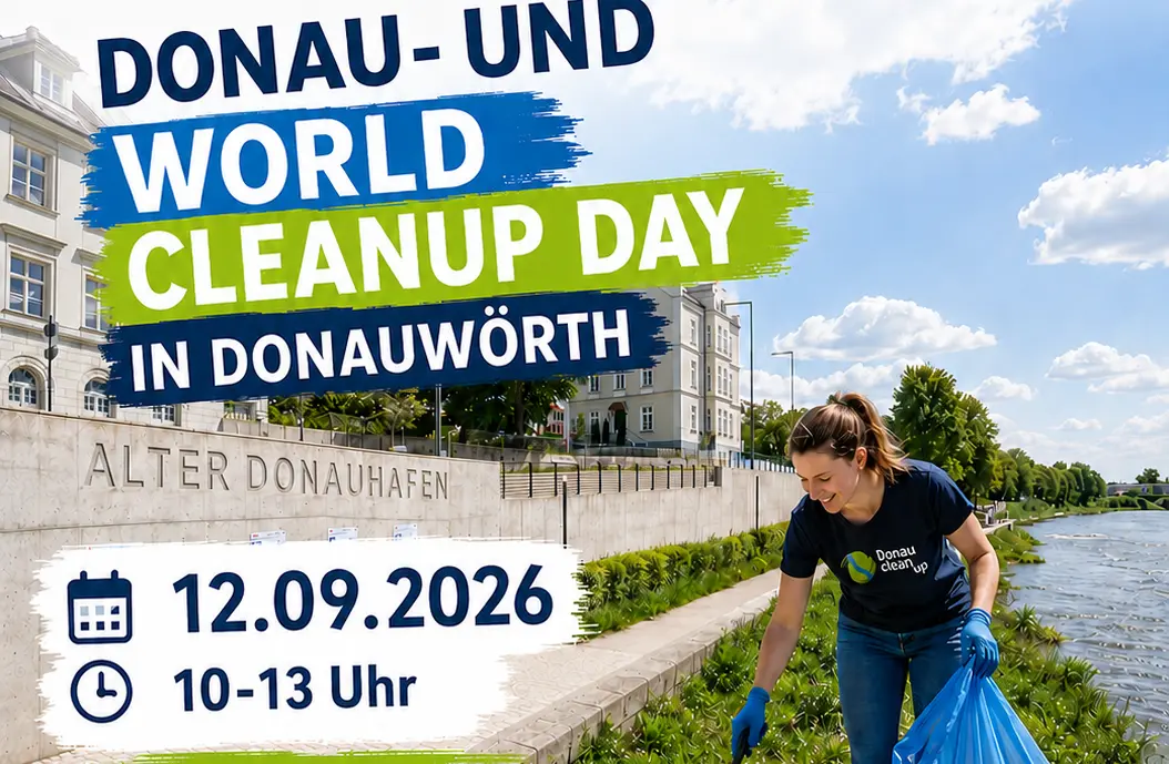 Plakat Cleanup Day am 12. September | © Rainer Stahl