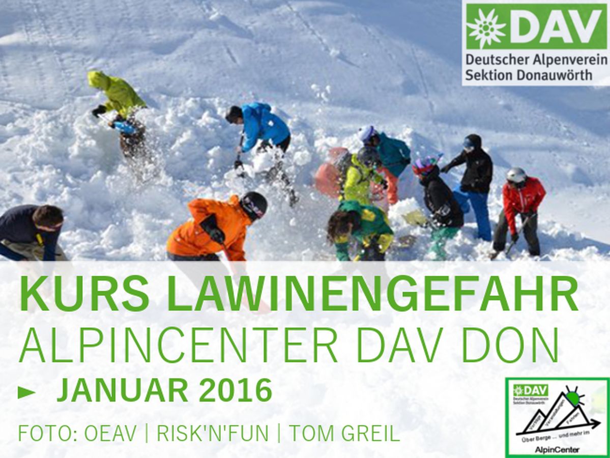 kurs lawinengefahr Alpincenter foto oeav tom greil