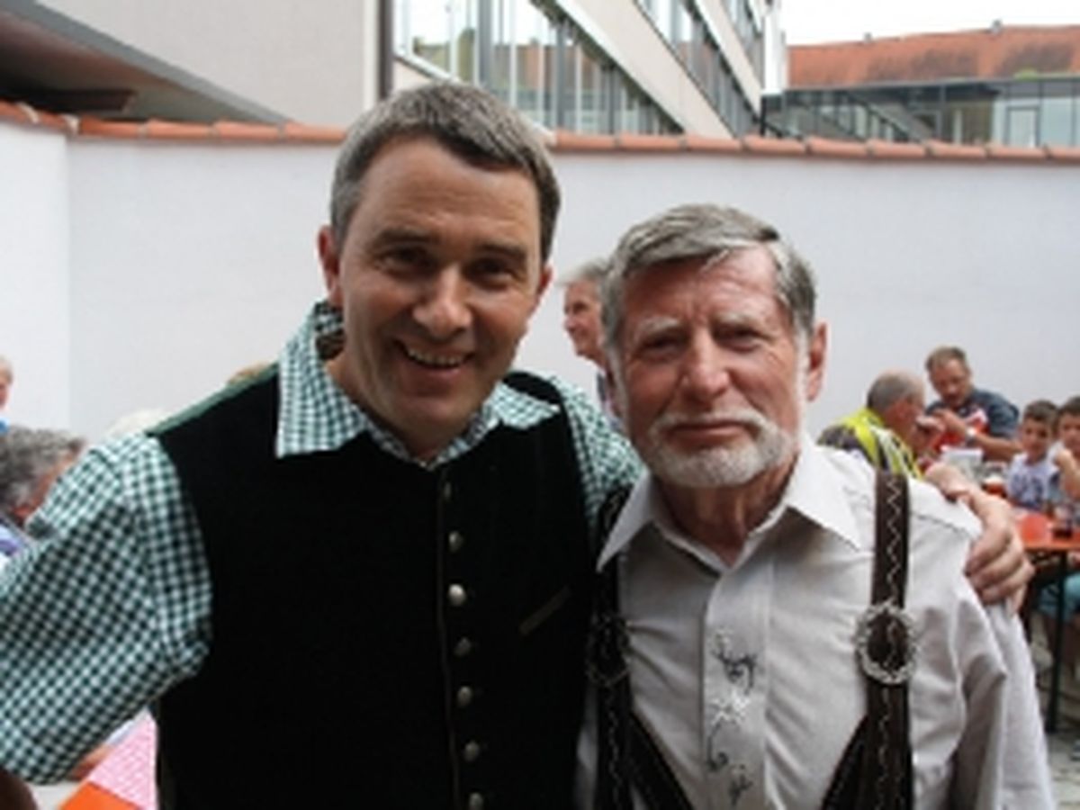 Werner Felkl und Johann Obermaier