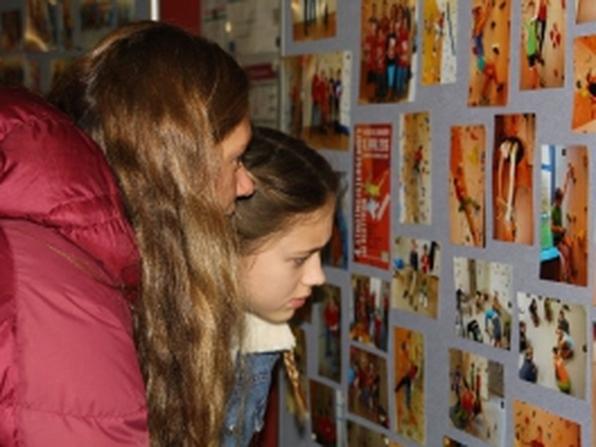 Infostand Kletterhalle