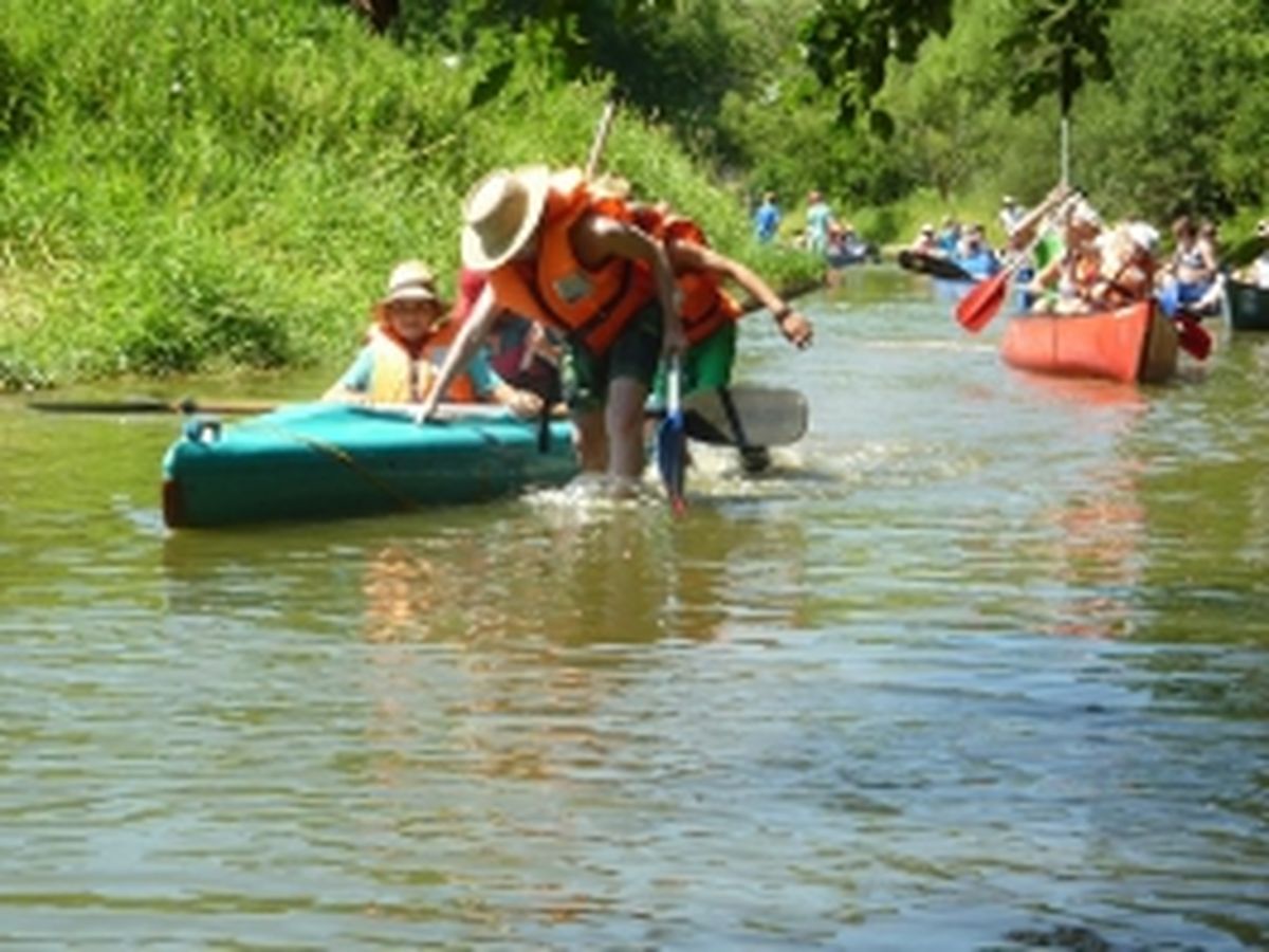 Bootsfahrt Altmühl 2014