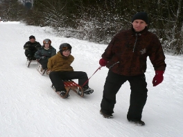 Skifahrt Hindelang 2009