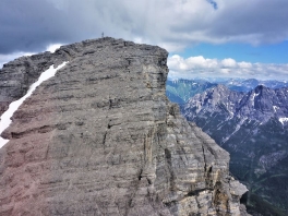 Geodätische Messungen der TU München am Hochvogel