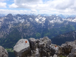 Geodätische Messungen der TU München am Hochvogel