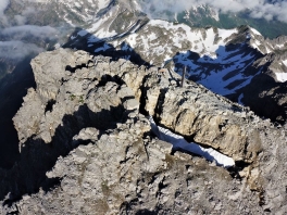 Geodätische Messungen der TU München am Hochvogel