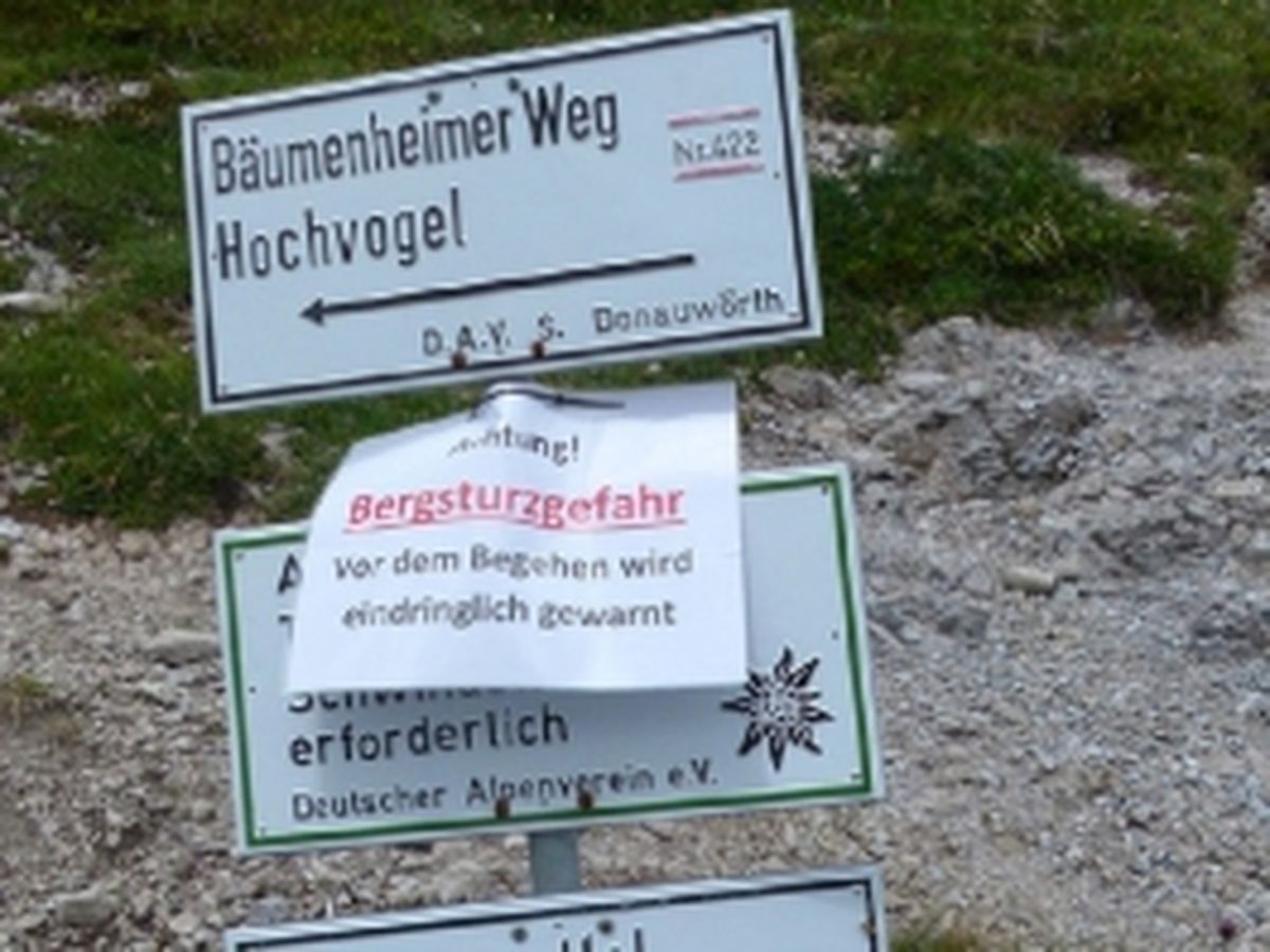 Sperrung Bäumenheimer Weg