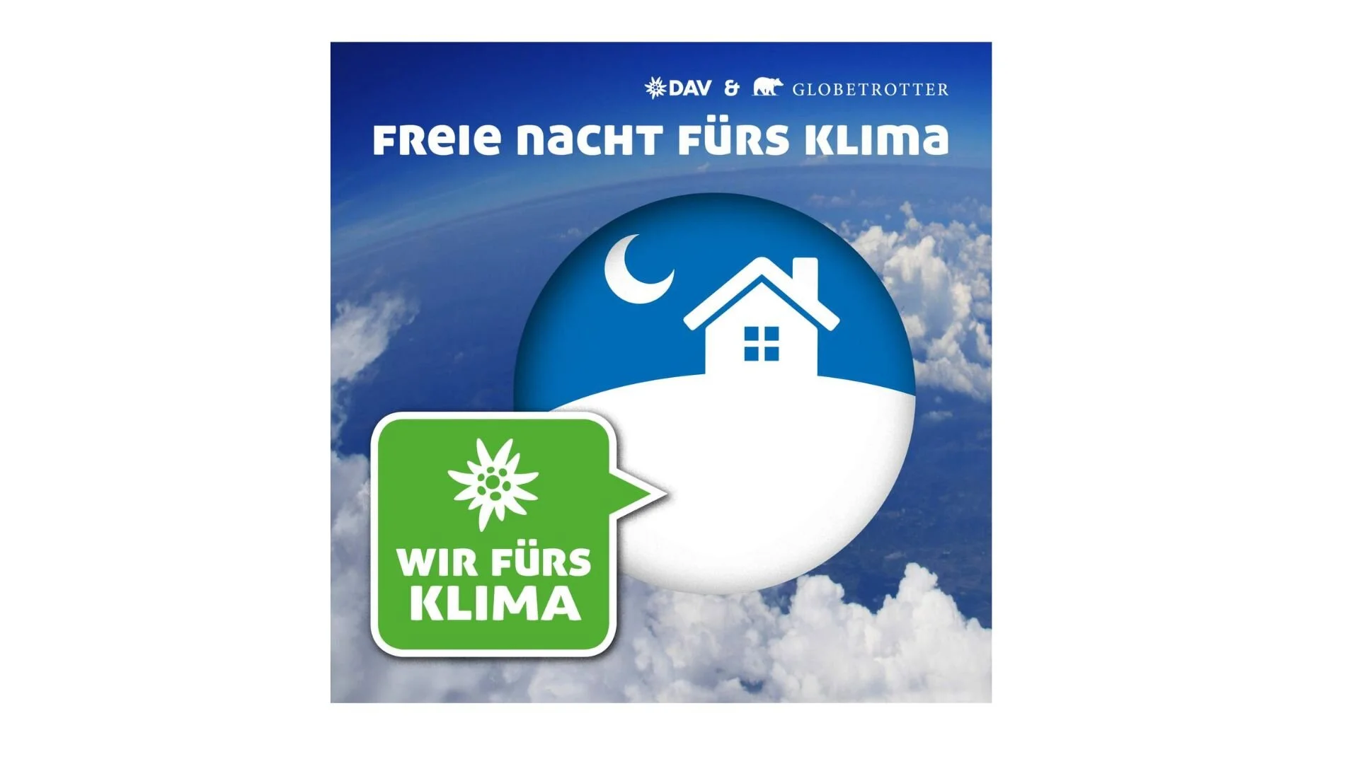 Logo Freie Nacht fürs Klima | © DAV Logo Freie Nacht fürs Klima | © DAV